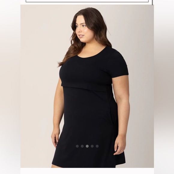 NWT Kindred bravery Eleanora bamboo maternity dress and nursing cover bundle - Picture 9 of 9